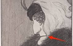 old woman young woman optical illusion