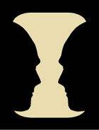 rubin vase illusion