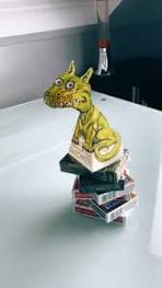 dragon optical illusion