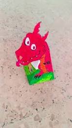 3d dragon illusion