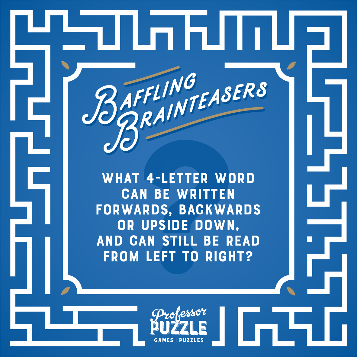 riddles and brain teasers