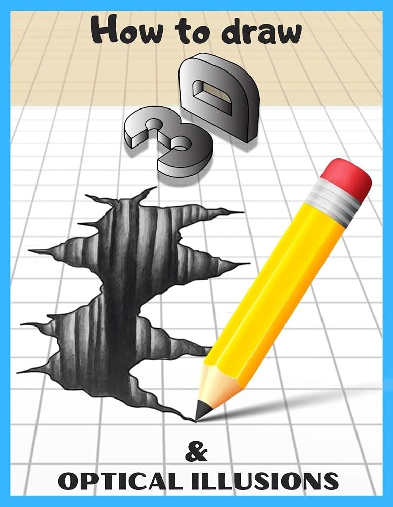 drawing of optical illusion