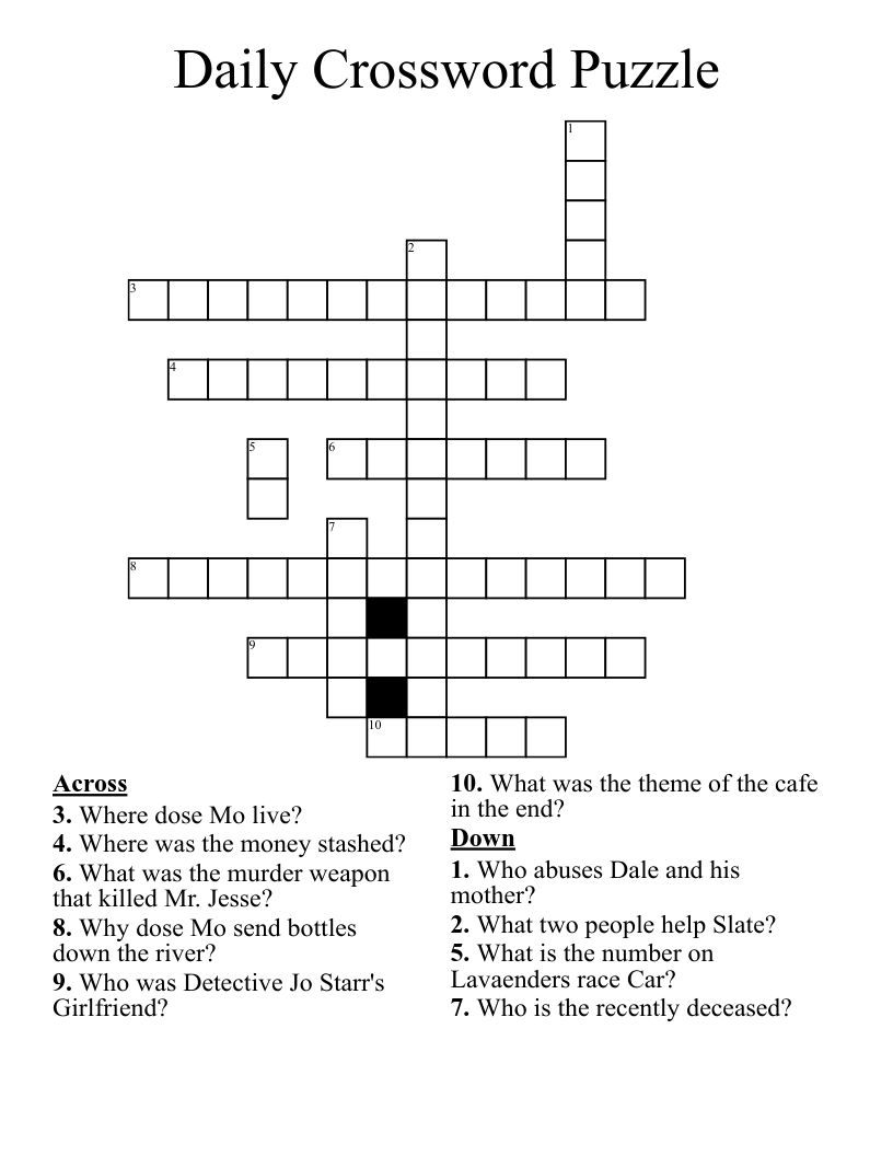 independent daily crossword